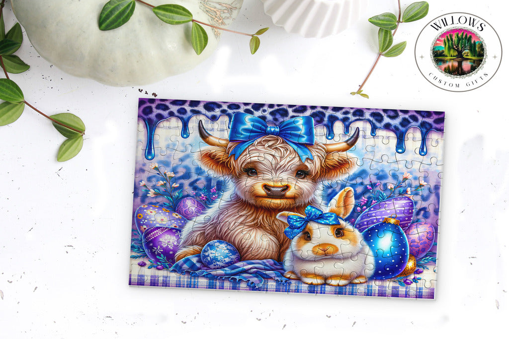 Easter - Highland Cows - #13