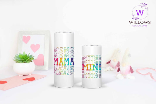 Mama & Mini - Word - Light Colours